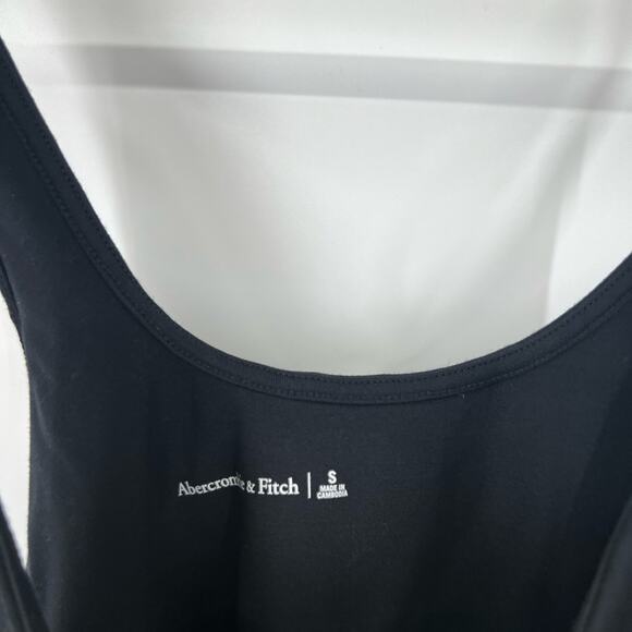 Abercrombie & Fitch Asymmetrical One-Shoulder Ponte Mini Dress - Picture 4 of 7